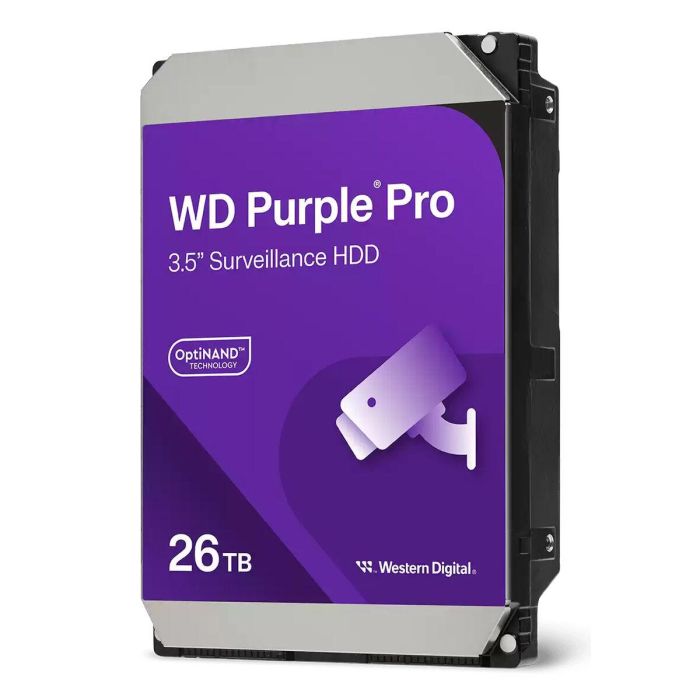 Western Digital WD260PURP (WD240PURP) Purple Pro Disco Duro 26TB SATA3 7200 RPM 3.5" 512MB para Sistemas de Vigilancia 0 Western Digital WD260PURP (WD240PURP) Purple Pro Disco Duro 26TB SATA3 7200 RPM 3.5" 512MB para Sistemas de Vigilancia 0