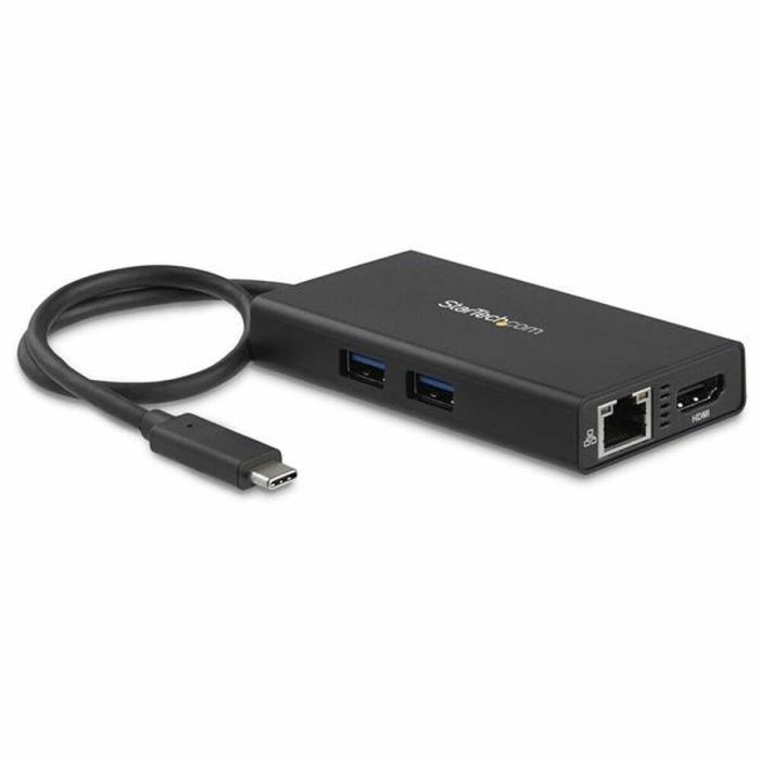 Hub USB Startech DKT30CHPD Negro 60 W Hub USB Startech DKT30CHPD Negro 60 W
