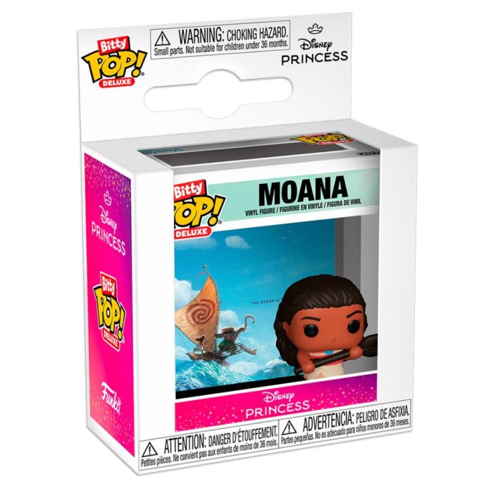 FUNKO Bitty POP! Deluxe Disney Vaiana Moana Figura de Vinilo Coleccionable, 2,3cm