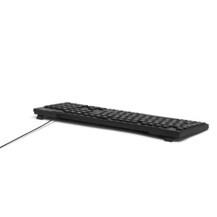 Teclado - BLUESTORK - MEDIA OFFICE - Con cable - Azerty - Compatible con Windows - Negro 2