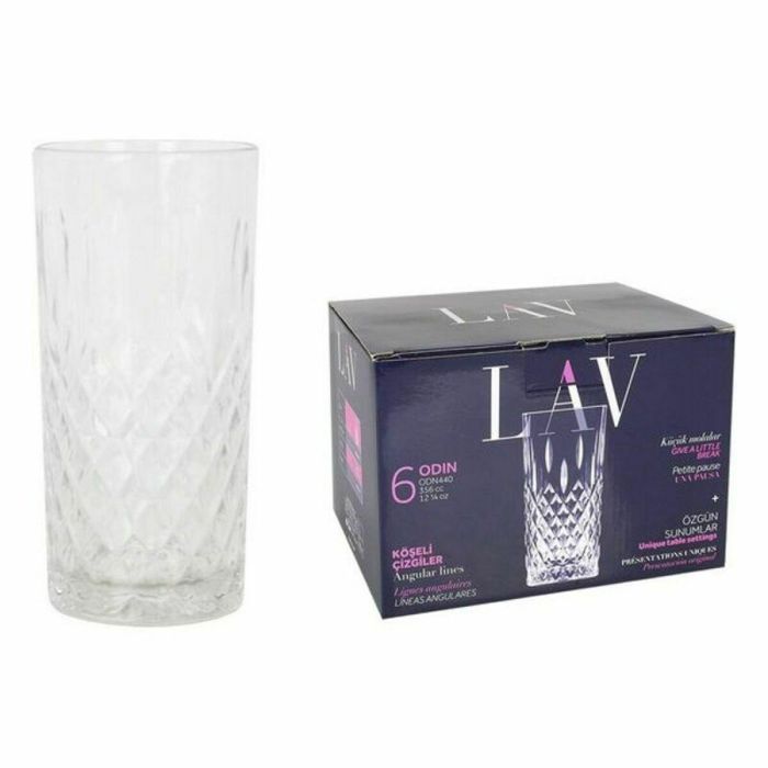 Set de Vasos LAV Odin 6 Piezas (4 Unidades) (356 ml) 1