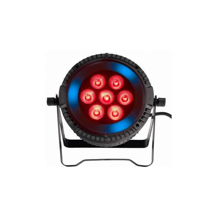 Par Led 7X6W Rgbw + Anillo Led 1