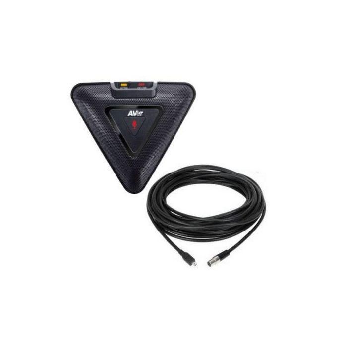 AVer Expansion Microphone with 10m cable for VB342PRO and VB350 AVer Expansion Microphone with 10m cable for VB342PRO and VB350