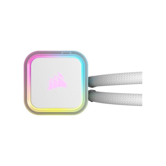 Corsair VENTI CPU ICUE H100i ELITE RGB Blanco Refrigeración por agua CW-9060078-WW 3 Corsair VENTI CPU ICUE H100i ELITE RGB Blanco Refrigeración por agua CW-9060078-WW 3