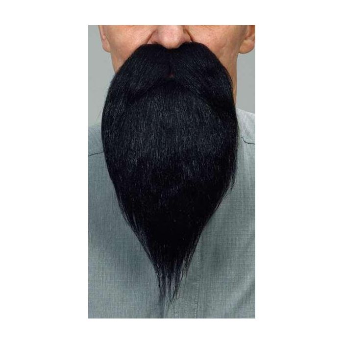 My Other Me Barba y Bigote Moreno Adulto - Talla Única, Accesorio de Disfraz