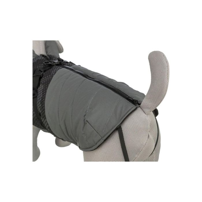 Abrigo para Perro Trixie Gris S 8
