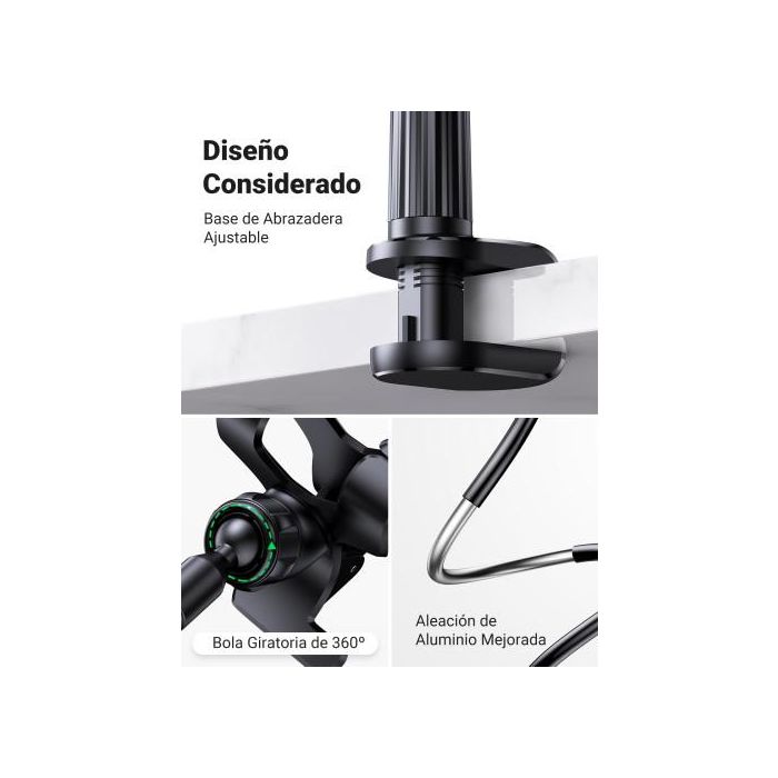 Ugreen 80906 Soporte Soporte Pasivo Teléfono Móvil/Smartphone Negro 5 Ugreen 80906 Soporte Soporte Pasivo Teléfono Móvil/Smartphone Negro 5