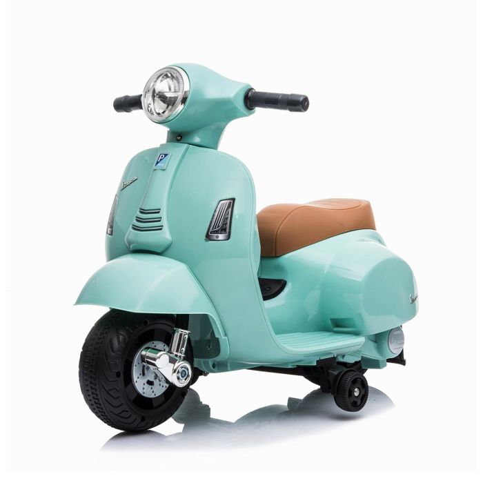 Tachan Mini Vespa Eléctrica 6V Azul Celeste Licencia Oficial
