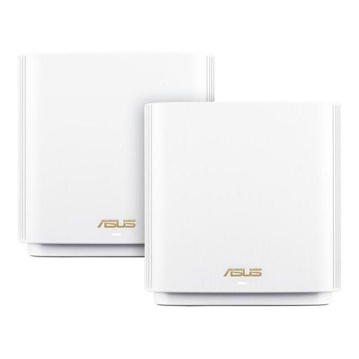 Asus ASUS ZenWiFi XT8 V2 AX6600 2 Pack (Ai Mesh WLAN System, WiFi 6, Tri-Band, 3x Gigabit LAN, 2.5G WAN, AiProtection, USB 3.0, 160 MHz) White 1 Asus ASUS ZenWiFi XT8 V2 AX6600 2 Pack (Ai Mesh WLAN System, WiFi 6, Tri-Band, 3x Gigabit LAN, 2.5G WAN, AiProtection, USB 3.0, 160 MHz) White 1