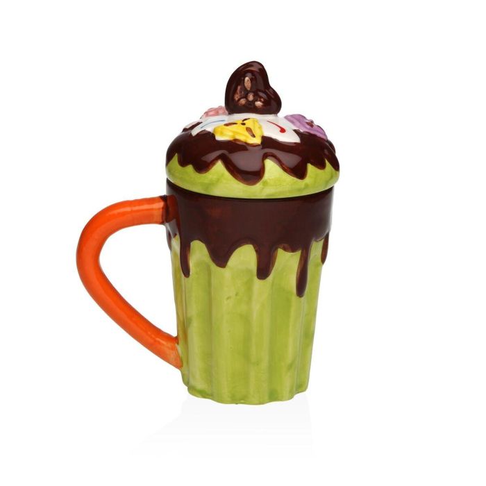 Taza Mug Helado Versa, Cerámica, 15x8 cm, Estilo Fusion-Chic (4 Unidades) 1 Taza Mug Helado Versa, Cerámica, 15x8 cm, Estilo Fusion-Chic (4 Unidades) 1