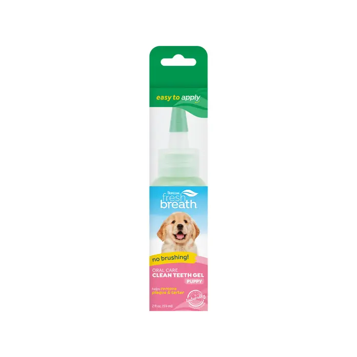 Tropiclean Fresh Breath Gel Dental Sin Cepillado Cachorros