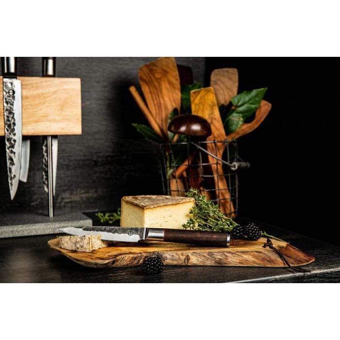 Forged Cuchillo de cocina FOR8720039623552 Acero Japonés 440C Mango Madera Dalbergia Hoja 12.5 cm 1
