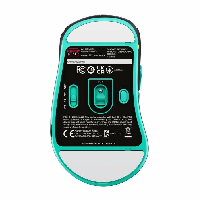 XTRFY XTR1731630780500 Ratón Inalámbrico para Juegos Cherry M64 - 26000 dpi, 5 Botones Programables, Ergonómico 10