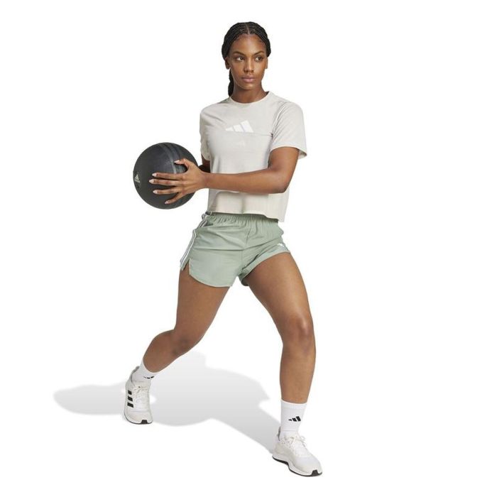 Camiseta de Manga Corta Mujer Adidas Fitness 5-6 Años