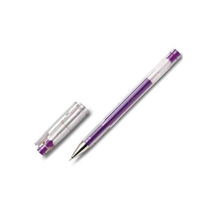 Pilot Bolígrafo de Gel G-Tec-C4 0.4 mm Violeta - Escritura Fina y Precisa