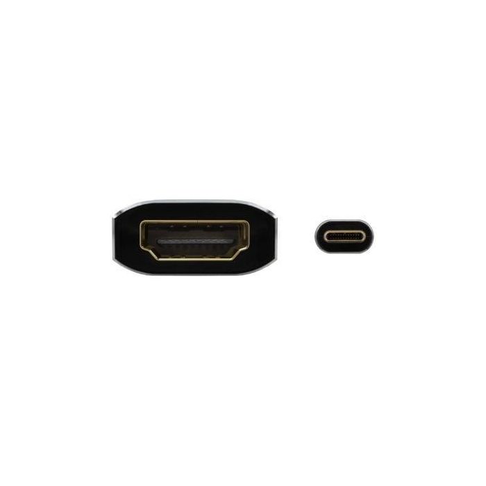 AISENS - CONVERSOR ALUMINIO USB-C A HDMI 4K@60HZ, USB-C/M-HDMI/H, GRIS, 15CM 2 AISENS - CONVERSOR ALUMINIO USB-C A HDMI 4K@60HZ, USB-C/M-HDMI/H, GRIS, 15CM 2