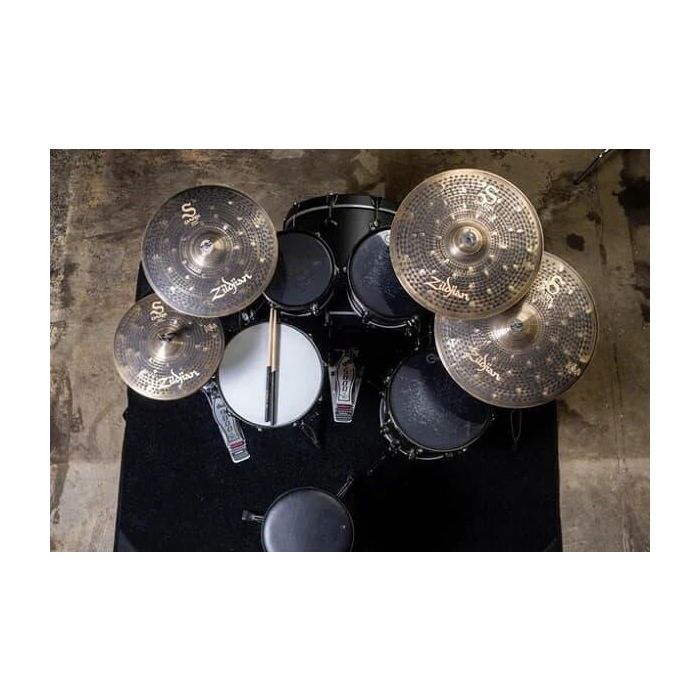 Juego Platos Zildjian S Dark (Hh 14". Crash 16", Crash 18", Ride 20") 1 Juego Platos Zildjian S Dark (Hh 14". Crash 16", Crash 18", Ride 20") 1