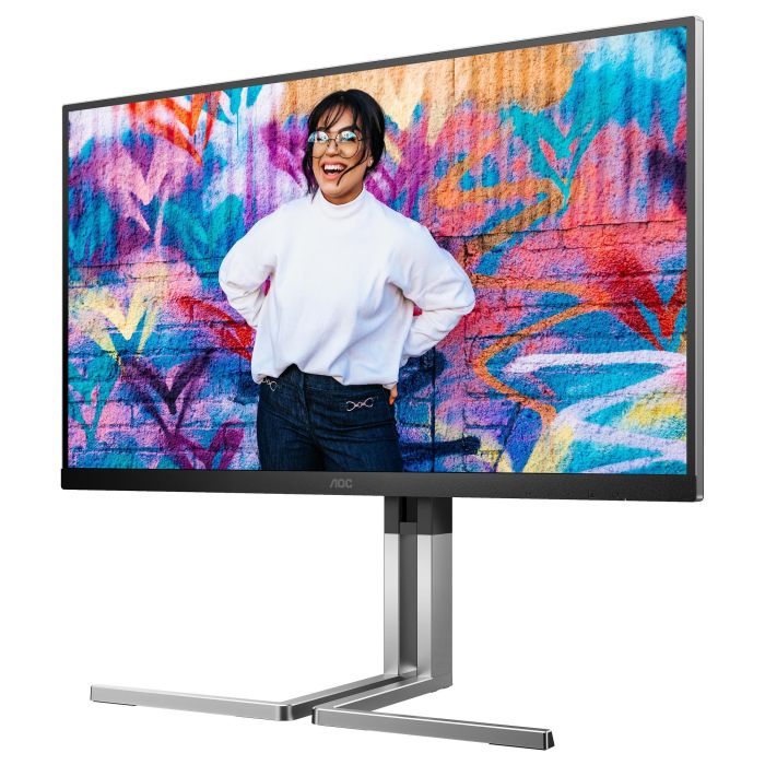 AOC Q27U3CV Monitor 27" Quad HD IPS con USB-C, HDMI y DisplayPort - Negro AOC Q27U3CV Monitor 27" Quad HD IPS con USB-C, HDMI y DisplayPort - Negro