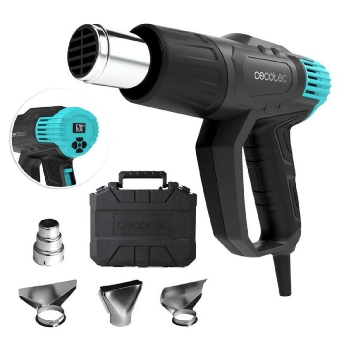 Pistola de aire caliente Cecotec Hell Gun 9500 Vision 2000 W 60ºC / 600ºC 1