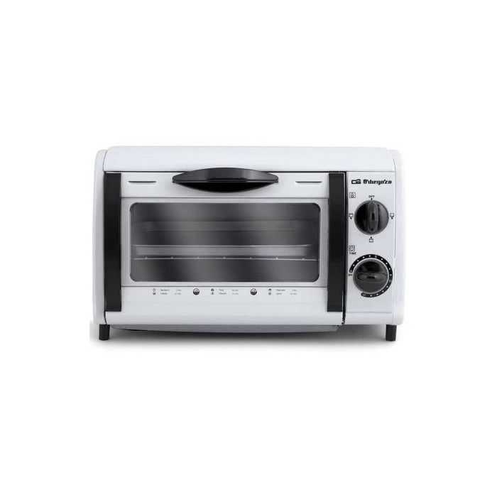 MINI HORNO / TOSTADOR MULTIFUNCION ORBEGOZO HO 800 A BLANCO - 800W - 8L - 2 BARRAS CALEFACTORAS DE CUARZO - TEMPORIZADOR 15 MINUTOS 2 MINI HORNO / TOSTADOR MULTIFUNCION ORBEGOZO HO 800 A BLANCO - 800W - 8L - 2 BARRAS CALEFACTORAS DE CUARZO - TEMPORIZADOR 15 MINUTOS 2