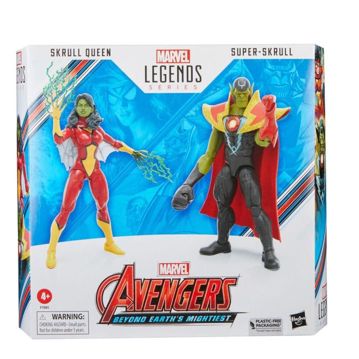 Hasbro Marvel Legends Series Avengers - Figura Skrull Queen y Super-Skrull con accesorios 1 Hasbro Marvel Legends Series Avengers - Figura Skrull Queen y Super-Skrull con accesorios 1