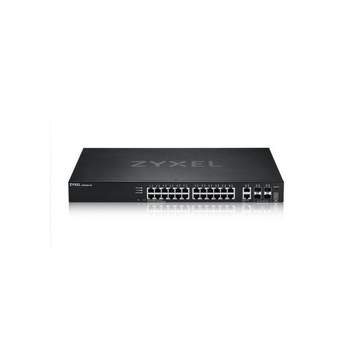 Zyxel XGS2220-30 Gestionado L3 Gigabit Ethernet (10/100/1000) Negro Zyxel XGS2220-30 Gestionado L3 Gigabit Ethernet (10/100/1000) Negro