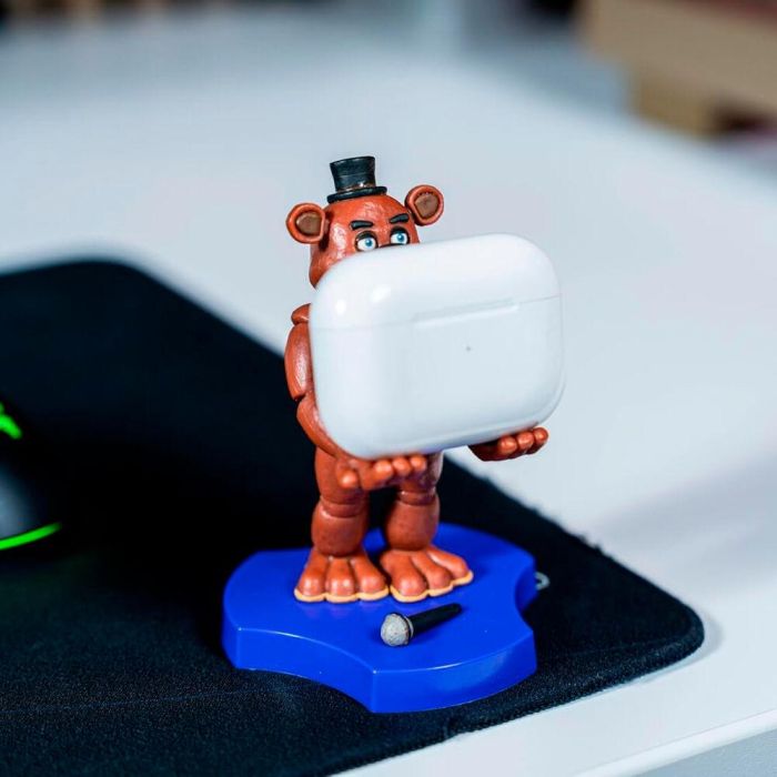 Exquisite Gaming Cable Guy Freddy Five Nights at Freddy's Soporte para Auriculares 8x8x11cm 2