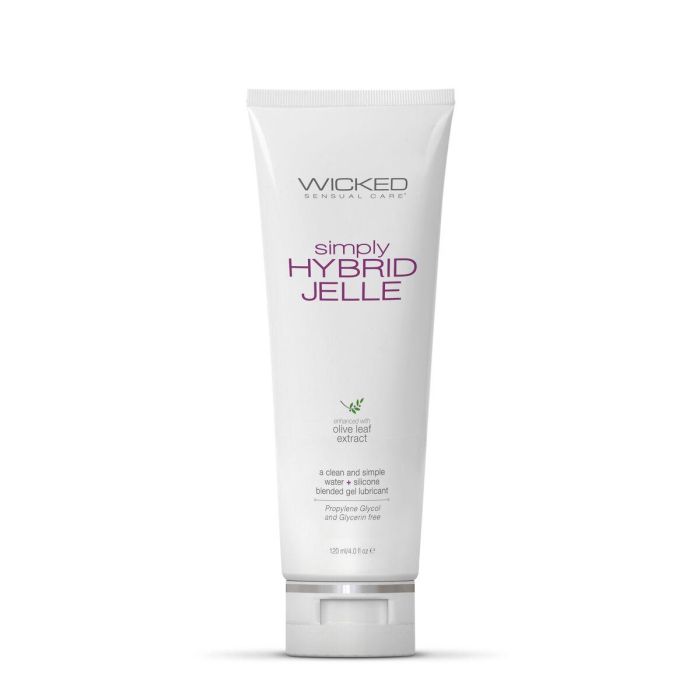 Lubricante Wicked Sensual Care Hybrid Jelle 120 ml 0 Lubricante Wicked Sensual Care Hybrid Jelle 120 ml 0
