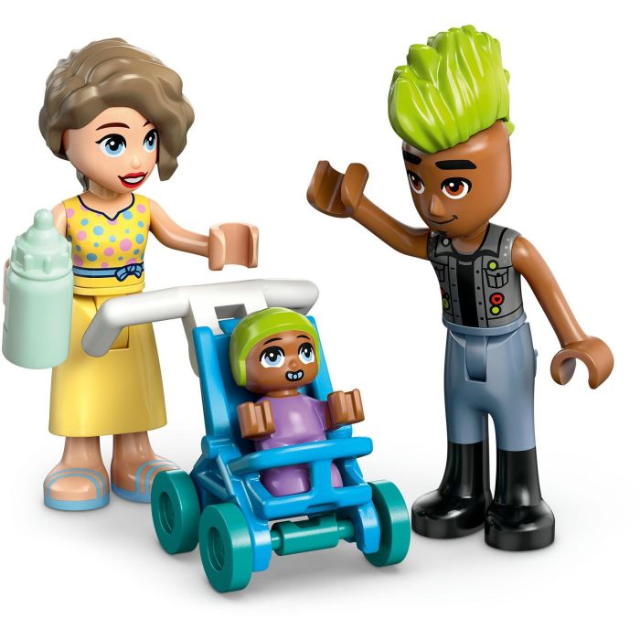 LEGO 42670 Friends Apartamentos y tiendas de Heartlake City Juego creativo para niñas 4