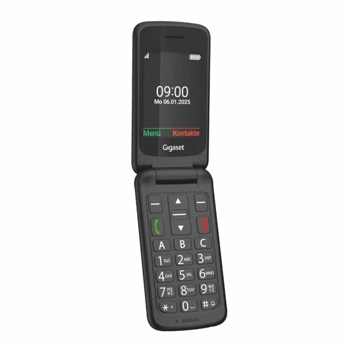 Gigaset GL595 Dual SIM Negro - Teléfono Concha para Mayores IP44 con Linterna y Botones Grandes 7