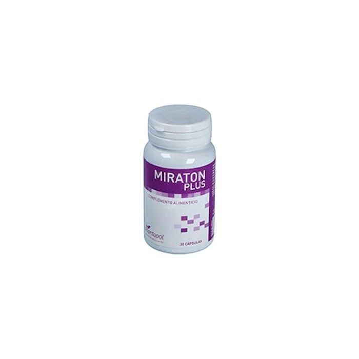 PLANTAPOL Miraton Plus 30 Cápsulas. Complemento para la salud ocular con Mirtilo y Luteína.