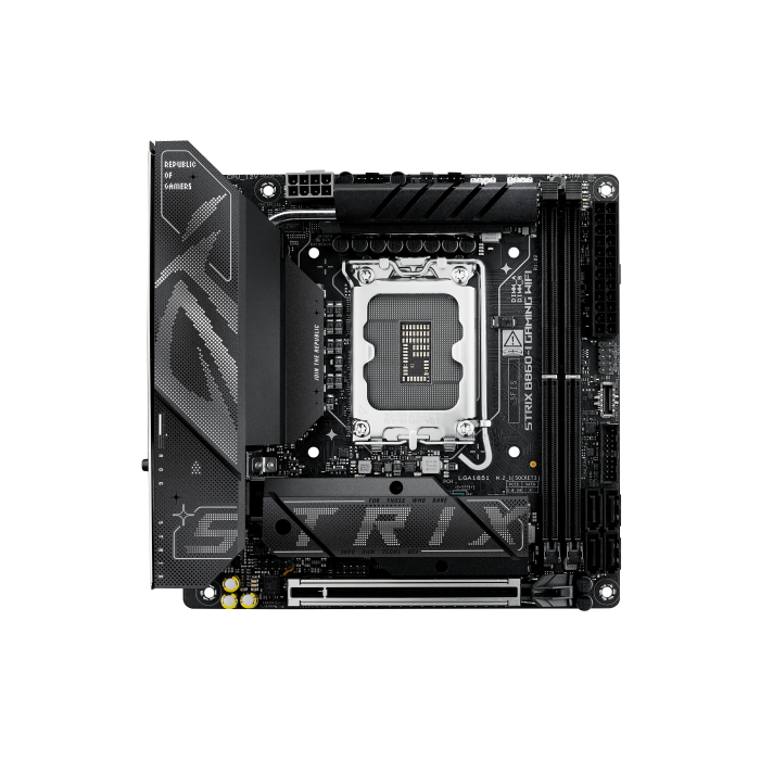 ASUS ROG STRIX B860-I GAMING WiFi Intel B860 LGA 1851 (Socket V1) mini ITX ASUS ROG STRIX B860-I GAMING WiFi Intel B860 LGA 1851 (Socket V1) mini ITX