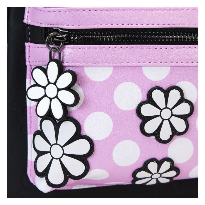 Mochila Floral Rock the Dots Minnie Disney Loungefly 5 Mochila Floral Rock the Dots Minnie Disney Loungefly 5