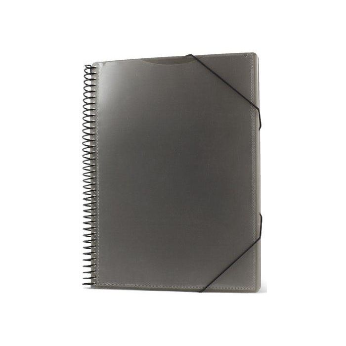 Carpeta Fundas (Tarifario) Pryse Pp Personalizable A4 60 F. Negro 6 unidades