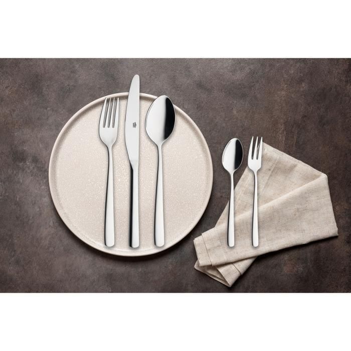 Juego de cubiertos de acero inoxidable macizo de 30 piezas GSW 5