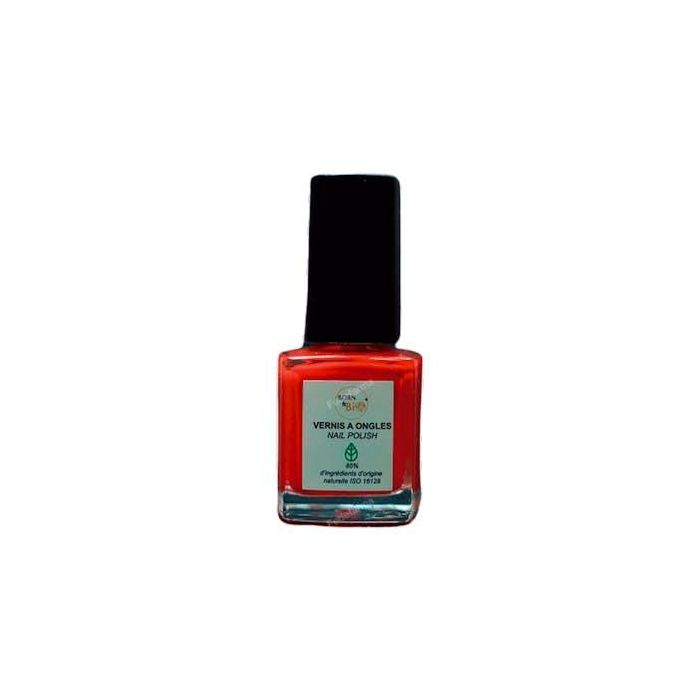 BORN TO BIO Esmalte de Uñas Natural N4 Bright Red 7,5 ml