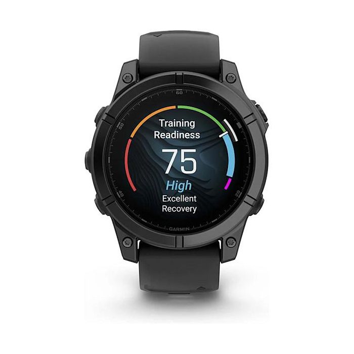 Garmin Reloj Inteligente Fenix E (47mm) Negro / Gris Pizarra AMOLED Pantalla Táctil GPS Resistente al Agua 6