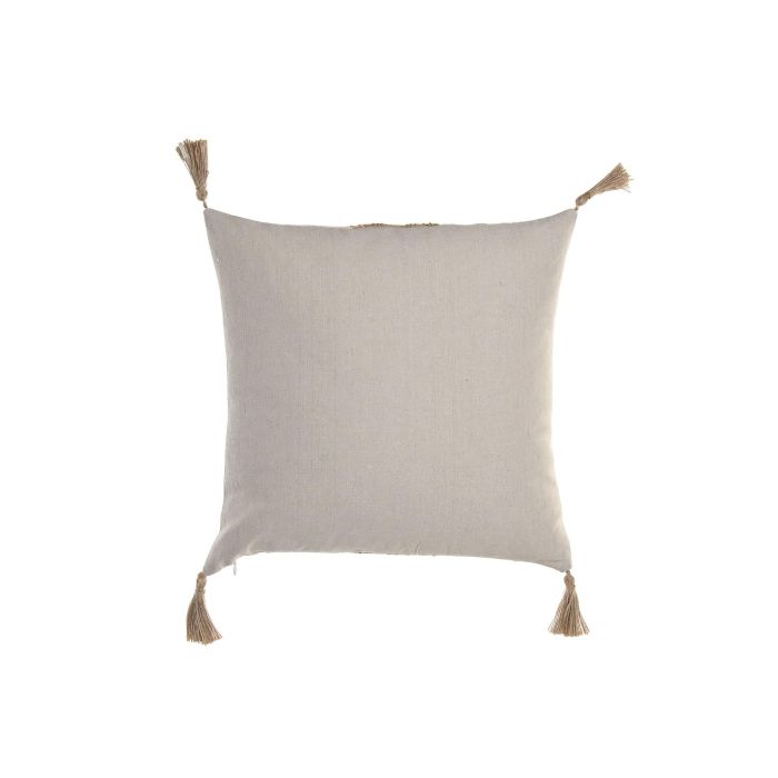 Cojin Boho DKD Home Decor Natural Crudo 45 x 45 cm (2 Unidades) 2 Cojin Boho DKD Home Decor Natural Crudo 45 x 45 cm (2 Unidades) 2