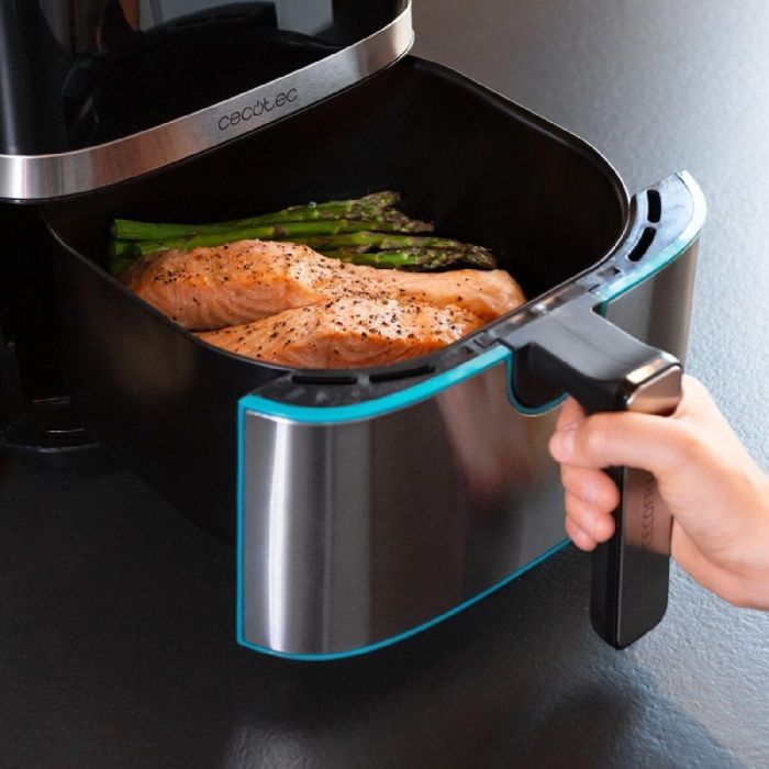 Freidora de Aire Cecotec Cecofry Full Lnoxblack 5500 Pro Negro 1700 W 5,5 L 3 Freidora de Aire Cecotec Cecofry Full Lnoxblack 5500 Pro Negro 1700 W 5,5 L 3