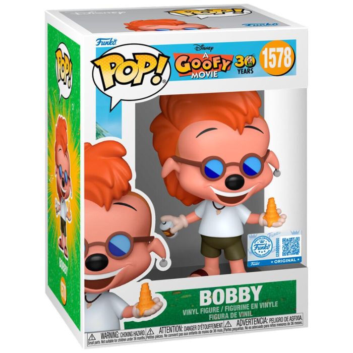 Figura POP Disney A Goofy Movie Bobby Exclusive 1 Figura POP Disney A Goofy Movie Bobby Exclusive 1