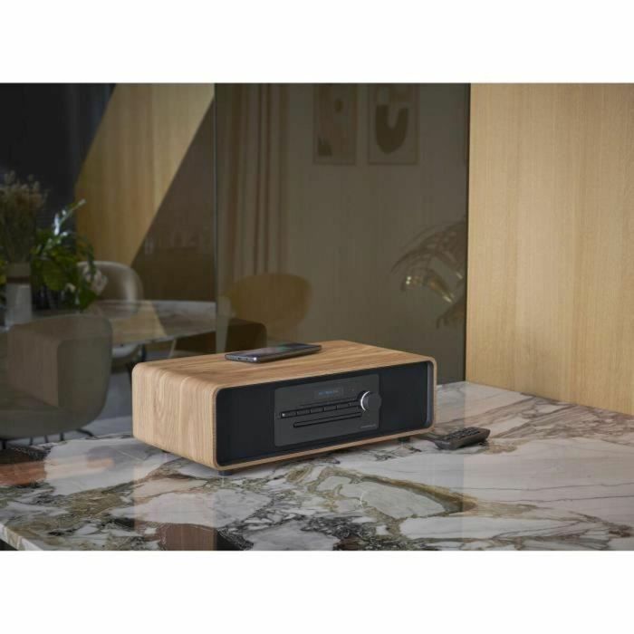 Thomson THO1722424747487 Microsistema Bluetooth Radio FM/DAB+ CD MP3 USB 75W Madera/Negro Pantalla LCD Mando a distancia 4 Thomson THO1722424747487 Microsistema Bluetooth Radio FM/DAB+ CD MP3 USB 75W Madera/Negro Pantalla LCD Mando a distancia 4