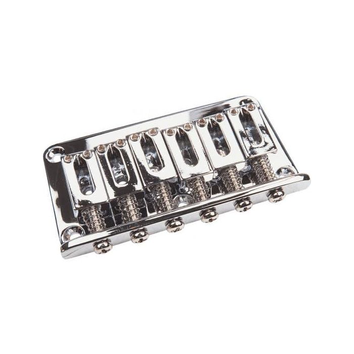 Puente Fijo Cromado Para Stratocaster