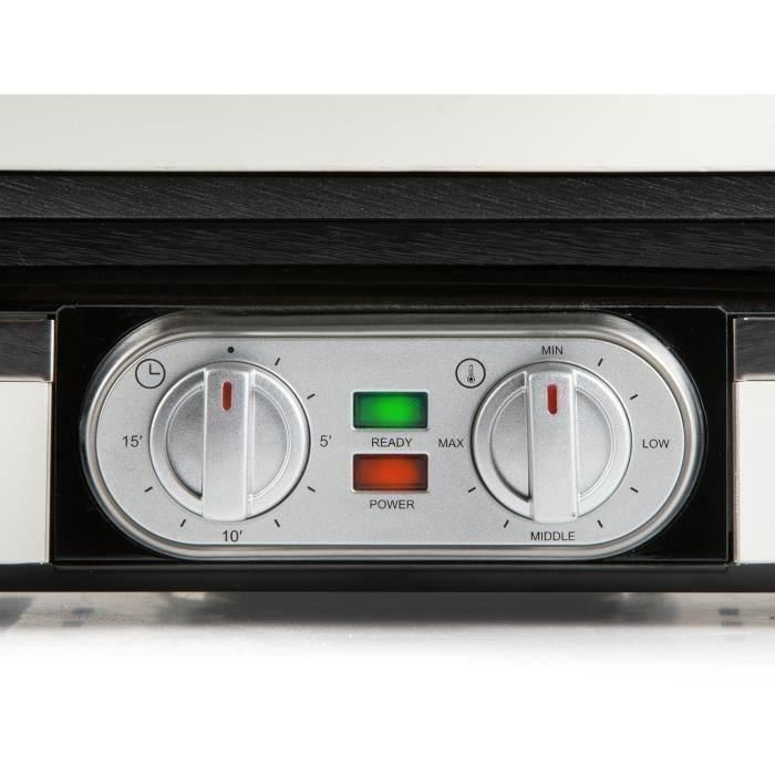 Domo DO9280W Máquina para hacer gofres 1520 W, 2 gofres XL, Blanco 4