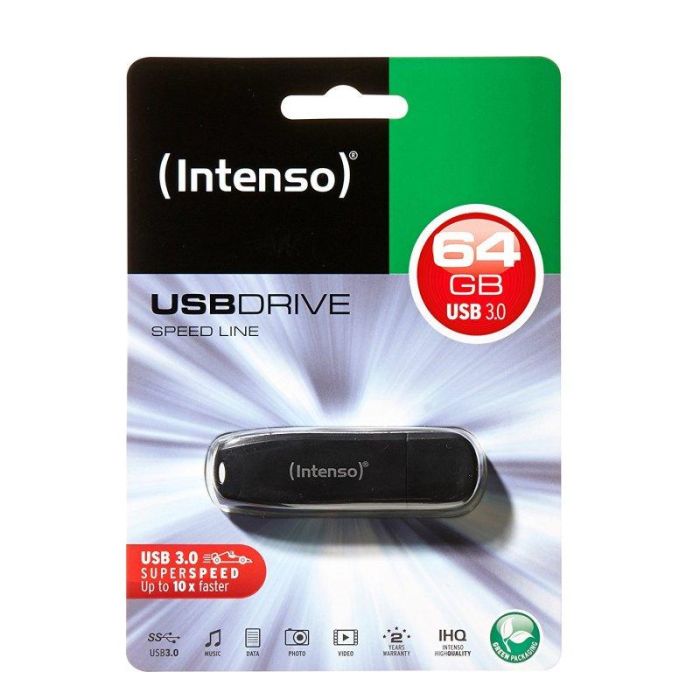 Intenso Speed Line64GB USB Stick 3.0 2 Intenso Speed Line64GB USB Stick 3.0 2