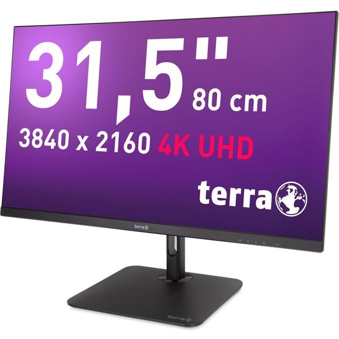 80cm/31.5" (3840x2160) Terra 3295W PV 4k IPS 5ms HDMI DP RJ45 USB-C Speaker Black 4 80cm/31.5" (3840x2160) Terra 3295W PV 4k IPS 5ms HDMI DP RJ45 USB-C Speaker Black 4