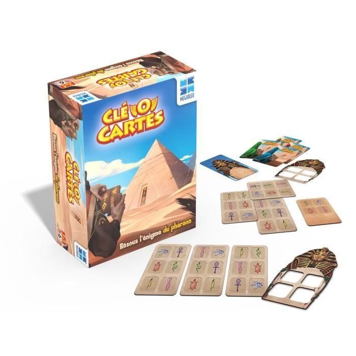 Megableu MEG3760046783493 CLE'O'CARTES - Juego de mesa Megableu MEG3760046783493 CLE'O'CARTES - Juego de mesa