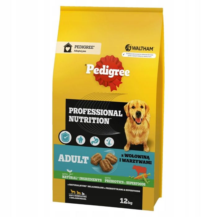 Pienso Pedigree Professional Nutrition Adult Ternera 12 kg Pienso Pedigree Professional Nutrition Adult Ternera 12 kg