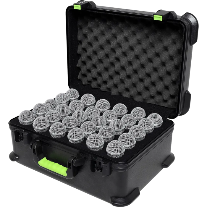 SBG Estuche de Transporte de Polietileno para 30 Micrófonos con Cierre TSA 4