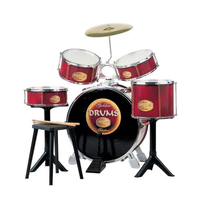 Reig Batería Percusión Golden Drums 83x82x55 cm Reig Batería Percusión Golden Drums 83x82x55 cm