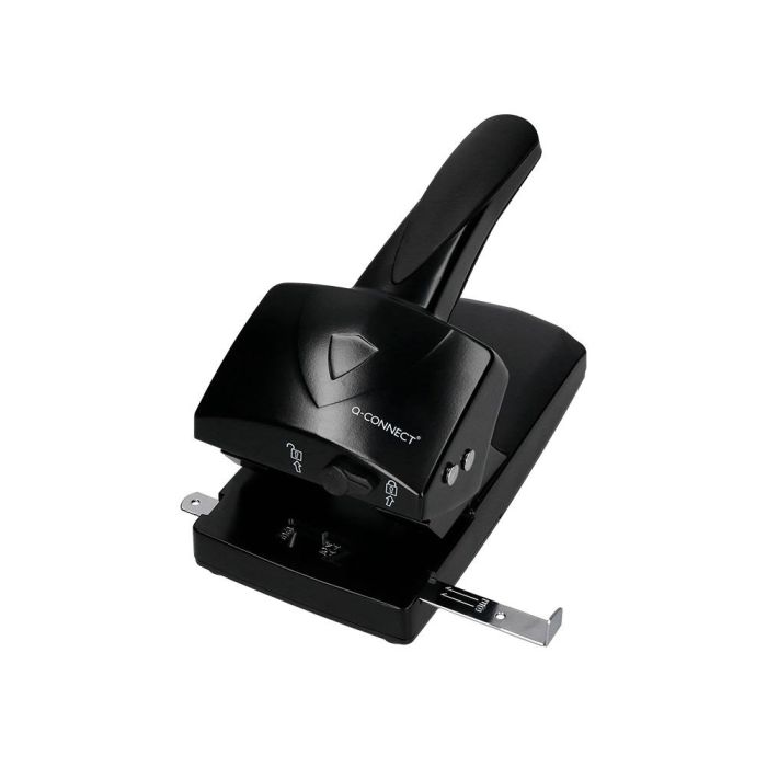 Taladrador Q-Connect Kf01237 Negro Abertura 6,5 mm Capacidad 65 Hojas 4